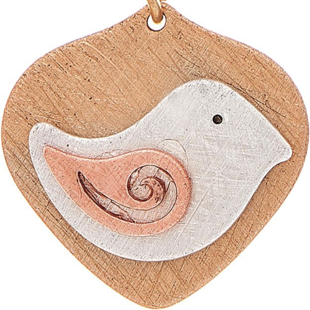 Rain Jewelry | Multi Dove Birdy Layered Brass Earrings, OS
